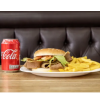 Donner Burger  Meal with Chips and Drink